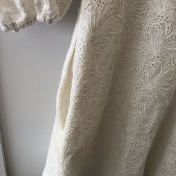 Nicholas White Danni Broderie Mini Dress 8 - Picture 10 of 12